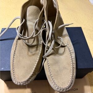 Louis Vuitton Tan Oxfords